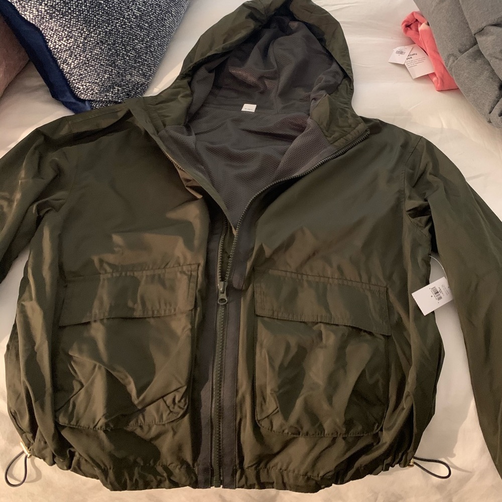 Old NavyWater-Resistant Hooded Utility Jacket